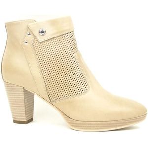 NeroGiardini - E306230D - Enkellaarzen - Beige - Leer