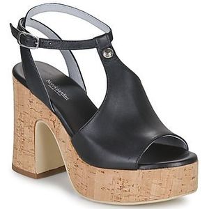 NeroGiardini  E307670D-100  sandalen  dames Zwart
