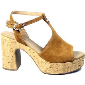 NeroGiardini - E307671D - Sandalen - Middenbruin