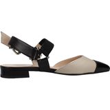 Nerogiardini - Pumps - Zwart - Leer - Verstelbare Riem - Gesp Sluiting