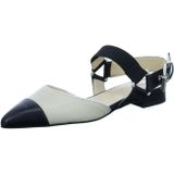 Nerogiardini - Pumps - Zwart - Leer - Verstelbare Riem - Gesp Sluiting