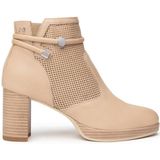 NeroGiardini - E409730D - Enkellaarzen - Rio Champagne - Leer