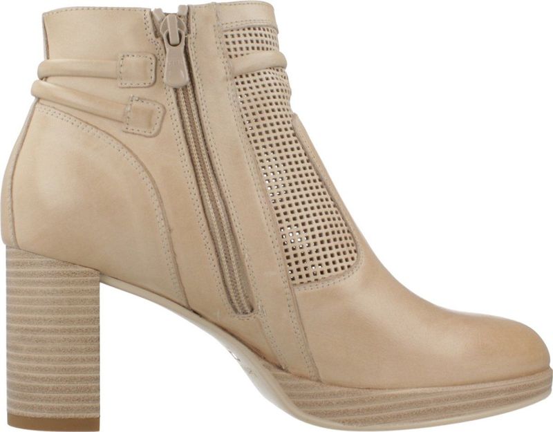 NeroGiardini - E409730D - Enkellaarzen - Rio Champagne - Leer