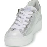 Nero Giardini 409930 Lage sneakers - Leren Sneaker - Dames - Zilver - Maat 36