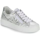 Nero Giardini 409930 Lage sneakers - Leren Sneaker - Dames - Zilver - Maat 36