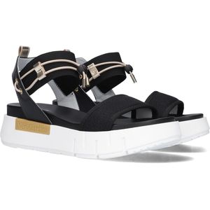 Nerogiardini - Dames Sandalen - Zwart - Leer