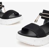Nero Giardini 410700 Sandalen - Dames - Zwart - Textiel