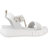 Nero Giardini - Sandaal - Goud/Wit - Met Plateau - Open Toe
