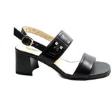 NeroGiardini Sandalen zwart met hak