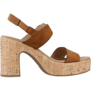 Nerogiardini - Pumps - Bruin - Leer - Tricolor Detail op de Zolen