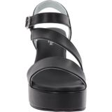 Nero Giardini - E410400D - Sandalen - Zwart - Hoge Hak - Plateauzool