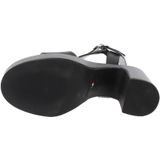 Nero Giardini - E410400D - Sandalen - Zwart - Hoge Hak - Plateauzool