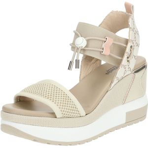 Nerogiardini Sandalen T.At1610 687 T.Giove Beige/Hallow Elastic Beige C - Streetwear - Vrouwen