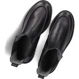 NeroGiardini - I411392D - Chelsea Boot - Zwart - Leer - Blokhak 4 cm