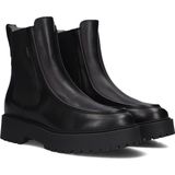NeroGiardini - I411392D - Chelsea Boot - Zwart - Leer - Blokhak 4 cm