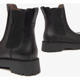NeroGiardini - I411392D - Chelsea Boot - Zwart - Leer - Blokhak 4 cm