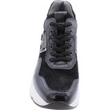 NeroGiardini Dames Sneakers - Glanzend Zwart met Sleehak