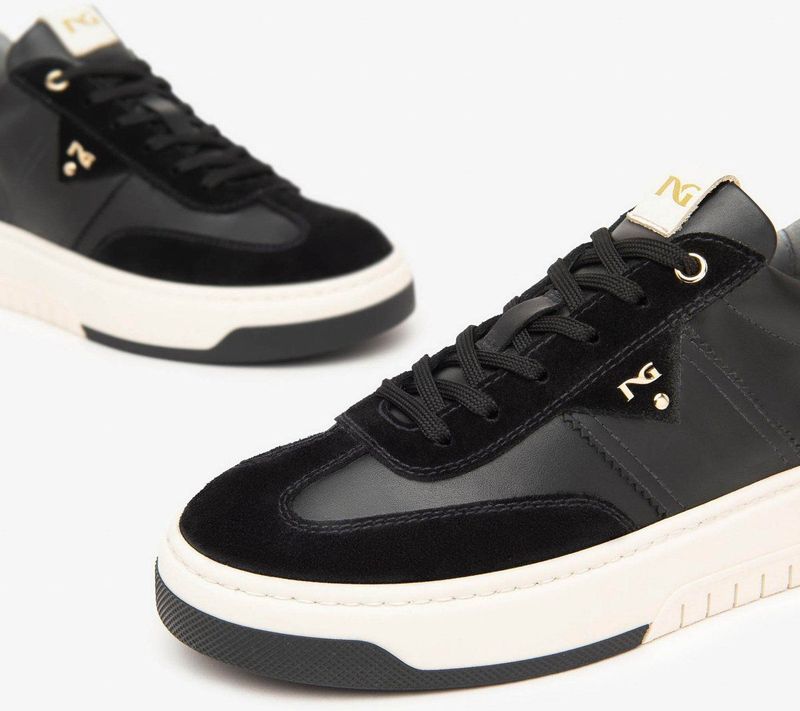 NeroGiardini - I411645D - Sneakers - Nero - Elegante Damessneaker