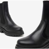 Nero Giardini - Chelsea-boots - Zwart - Leer - Blokhak 4 cm