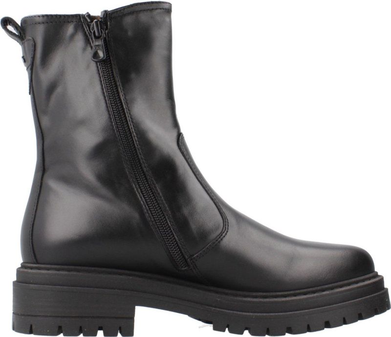 Nero Giardini - Chelsea-boots - Zwart - Leer - Blokhak 4 cm