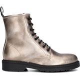 Veterlaarsjes - Effen - Leer - Metallic Look