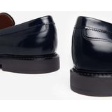 NeroGiardini - E500600U - Instapper - Blauw - Ademend Leder