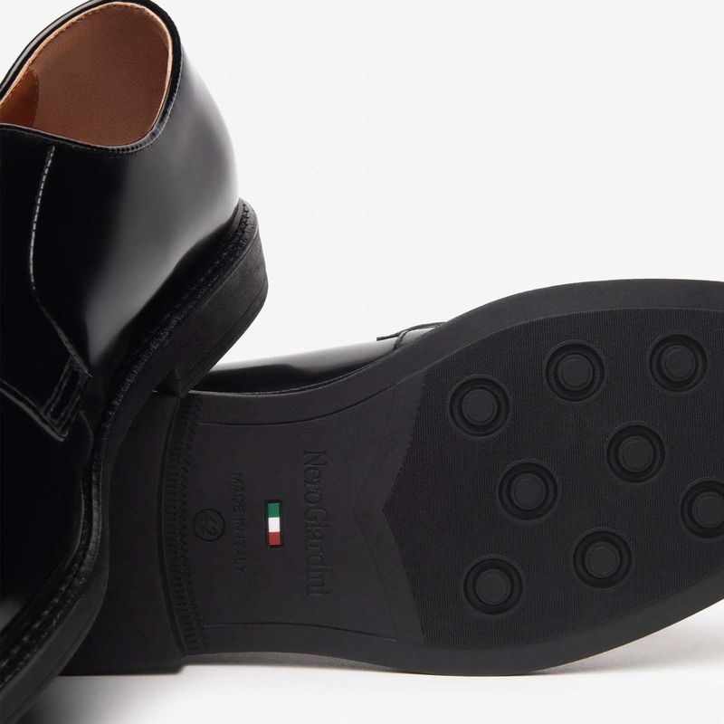 NeroGiardini - E500601U - Herenschoen - Zwart - Leer