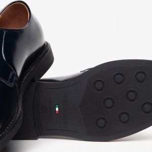 NeroGiardini - E500601U - Herenschoen - Blauw - Leer