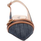 Nerogiardini - Dames Sandalen - Blauw - Leer