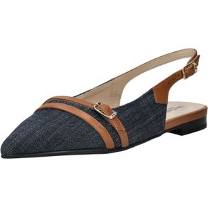 Nerogiardini - Dames Sandalen - Blauw - Leer