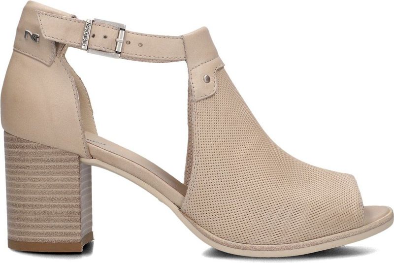 NeroGiardini Sandalen - Champagnekleur - Elegante Instapstijl