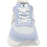 Sneakers - Kleur: Color-Blocking - Materiaal: Glad Leer, Textiel, Suède