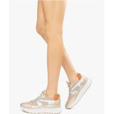 Merk - Model - Sneakers - Color-Blocking - Imitatieleer, Textiel