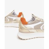 Merk - Model - Sneakers - Color-Blocking - Imitatieleer, Textiel