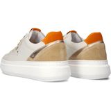 NeroGiardini - E513041D - Nette Schoenen - Bianco - Leer - Gouden Details