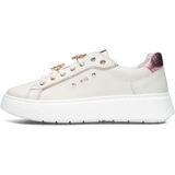 Nerogiardini - Sneakers Dames - Beige - Leer