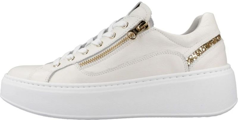 Nerogiardini - Sneakers - Wit - Leer - Dry Go!® Technologie