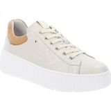 Nerogiardini - Sneakers - Beige - Leer - Dames