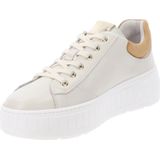 Nerogiardini - Sneakers - Beige - Leer - Dames