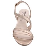 Nerogiardini - Hoge Hak Sandalen - Geel - Dames