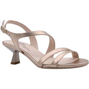 Nerogiardini - Hoge Hak Sandalen - Geel - Dames