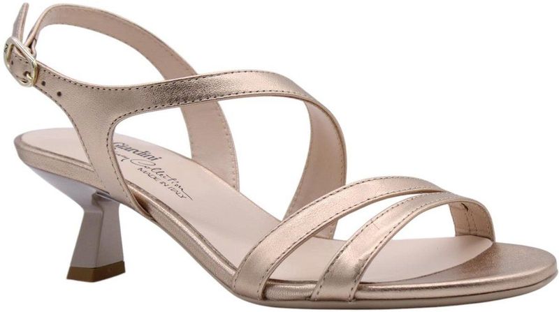 Nerogiardini - Hoge Hak Sandalen - Geel - Dames