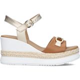 Nerogiardini - Leren Sandalen - Bruin - Leer