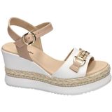 Nerogiardini - Dames Sandalen - Wit - Leer