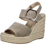 Merk - Model - Sandalen - Effen - Leer - Gesp Sluiting - Hoge Hak