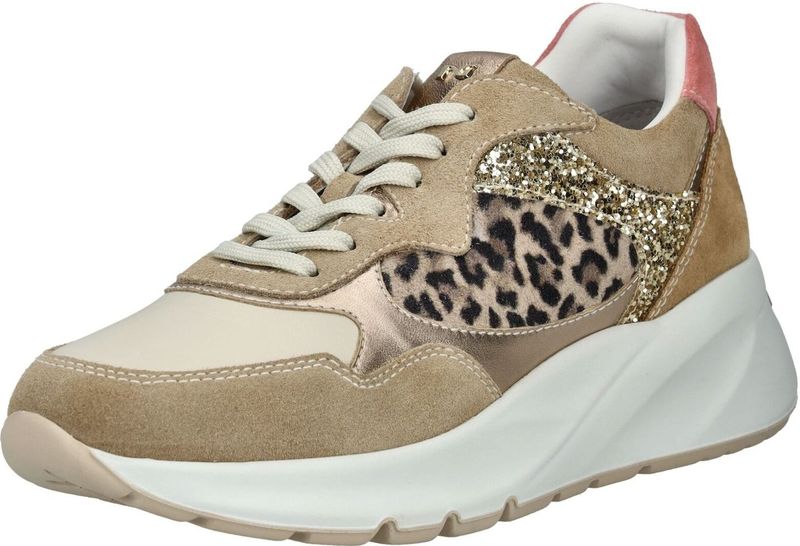 Nerogiardini - Leren Sneakers - Veelkleurig - Dames