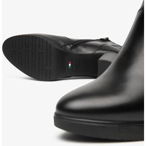 NeroGiardini - I513800D - Enkellaars - Zwart - Blokhak 7 cm