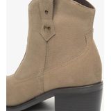 NeroGiardini - I513904D - Enkellaars - Testa Di Moro - Suède - Westernhak 4,5 cm