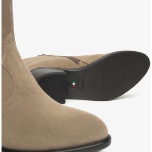 NeroGiardini - I513904D - Enkellaars - Testa Di Moro - Suède - Westernhak 4,5 cm