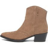 Nero Giardini - Enkellaarsjes - Lichtbruin - Leer - Suède